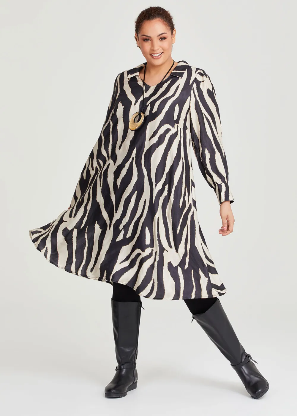 Natural Zebra Brighter Days Dress