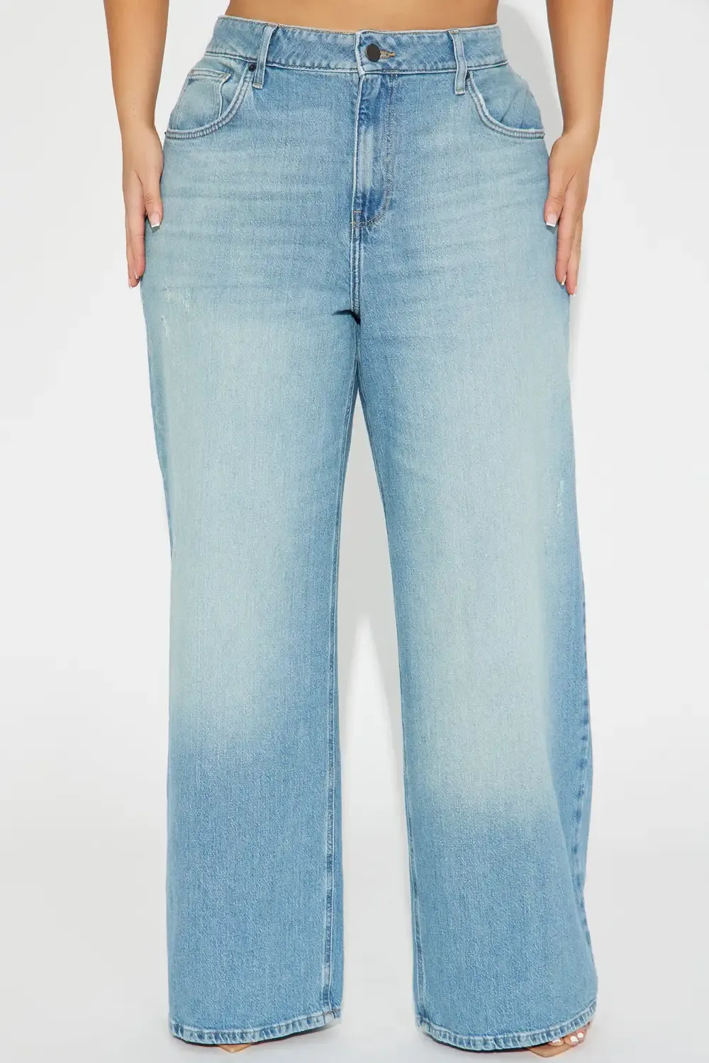 Melody Tinted Baggy Jeans - Vintage Wash