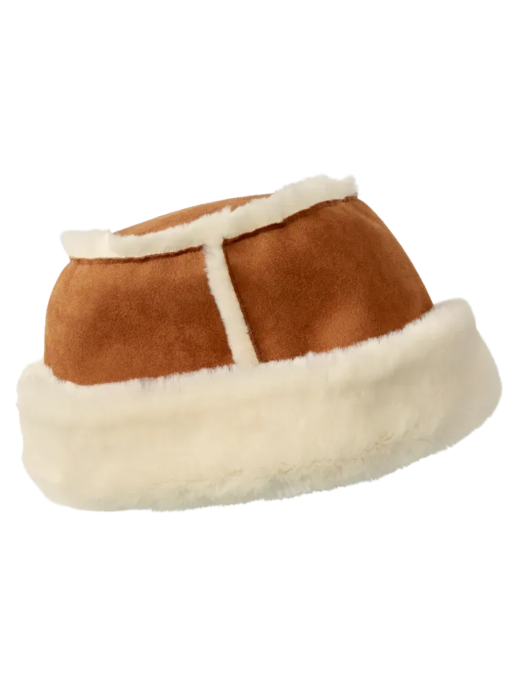 Women's Faux-Shearling Cuff Hat