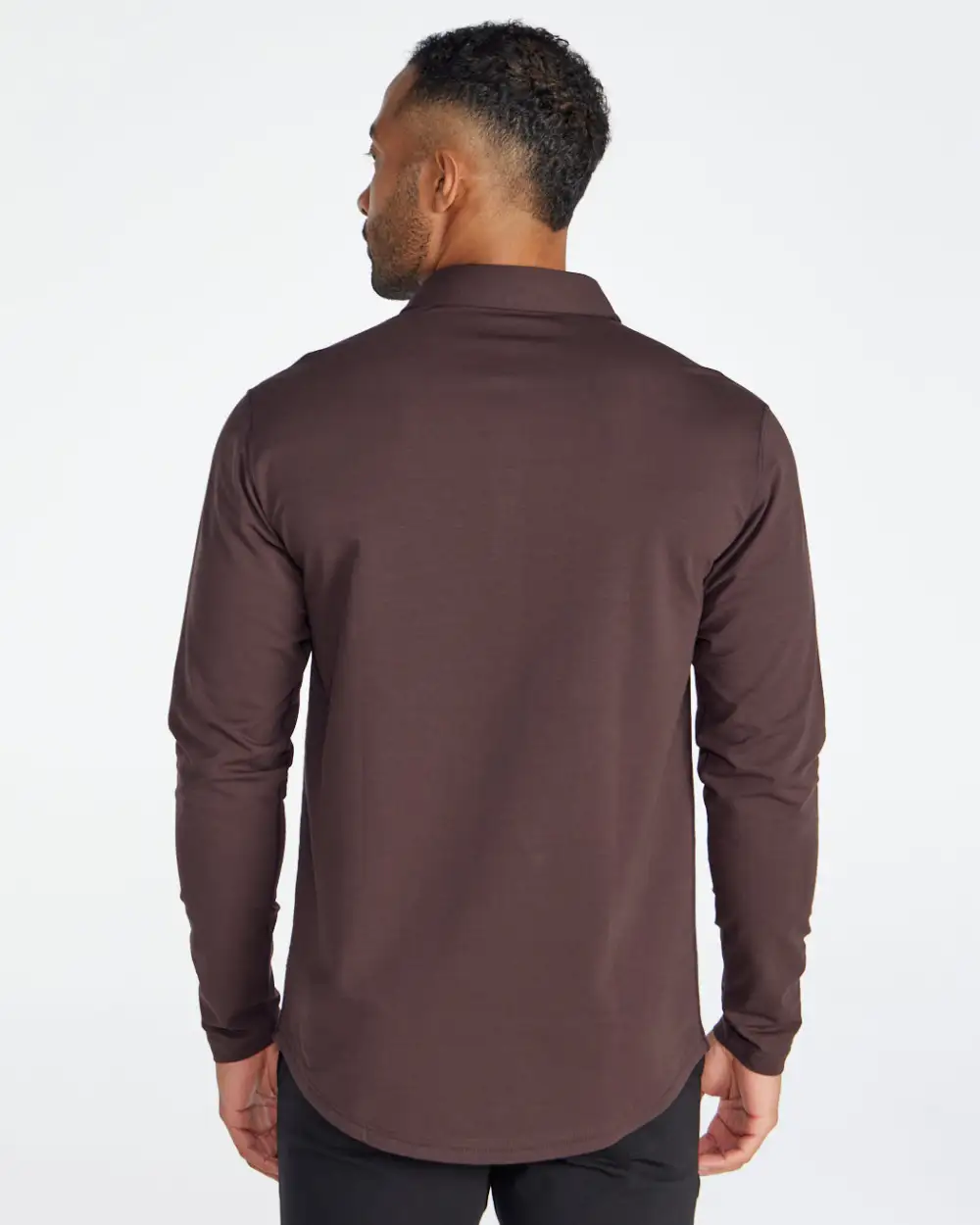 Drop-Cut Long Sleeve: Lux Polo