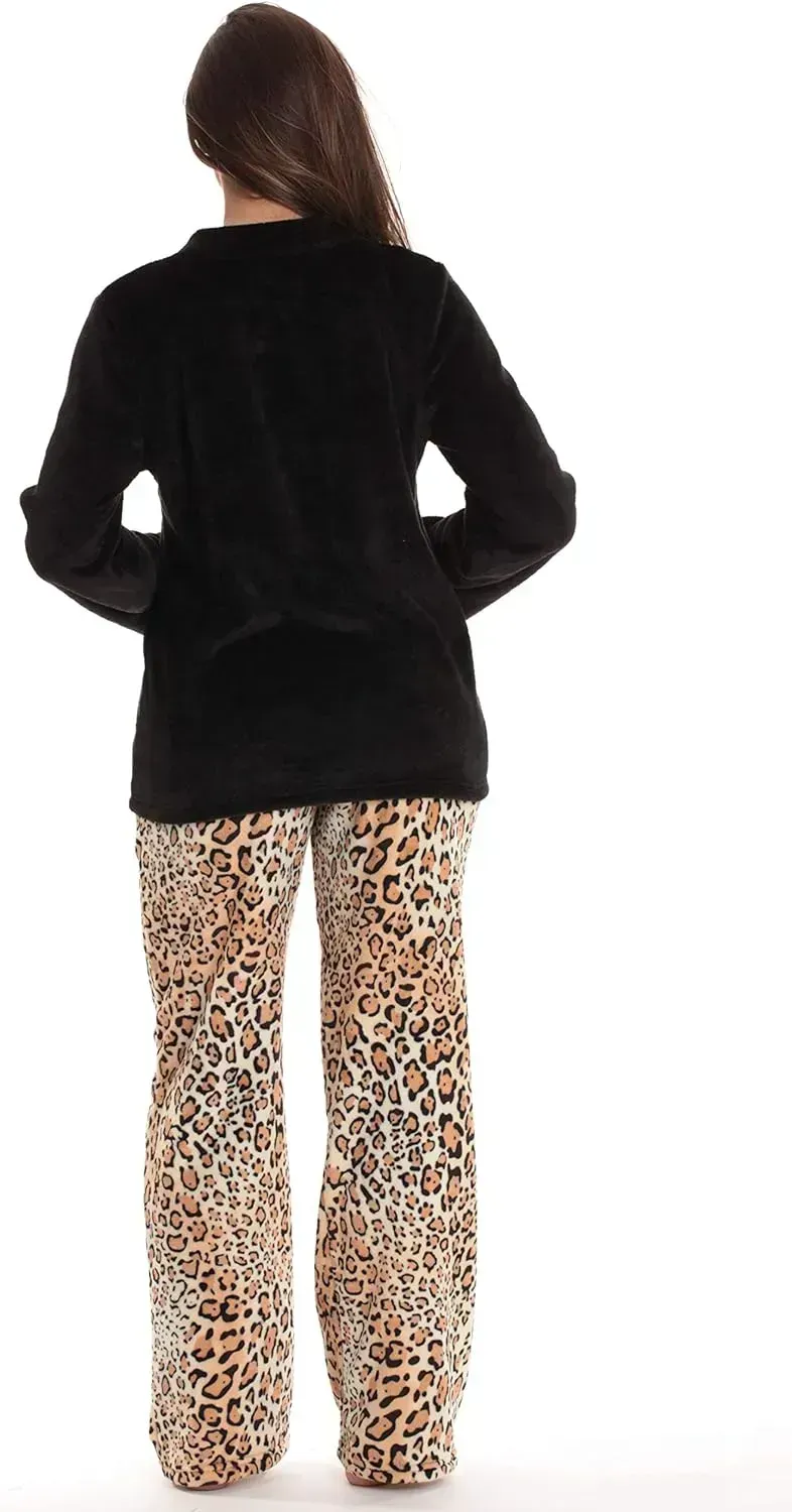 Plush Pajama Sets for Women