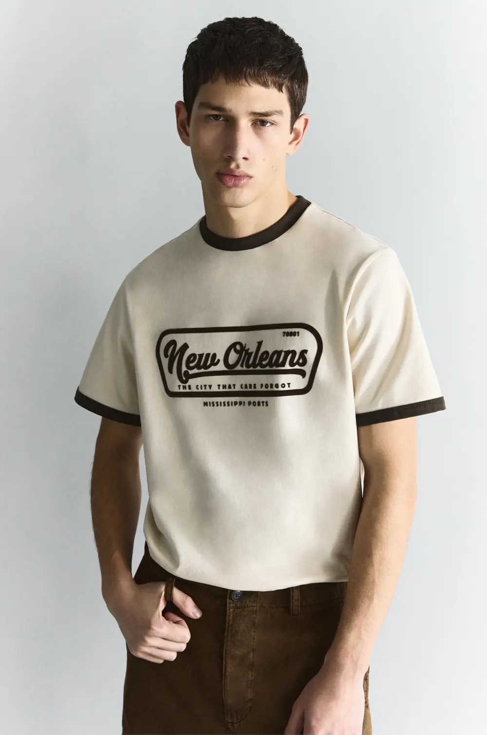 Ribbed New Orleans T-shirt