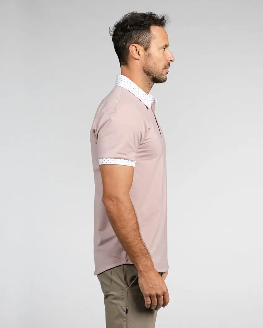 Drop-Cut: Lux Dotted Polo