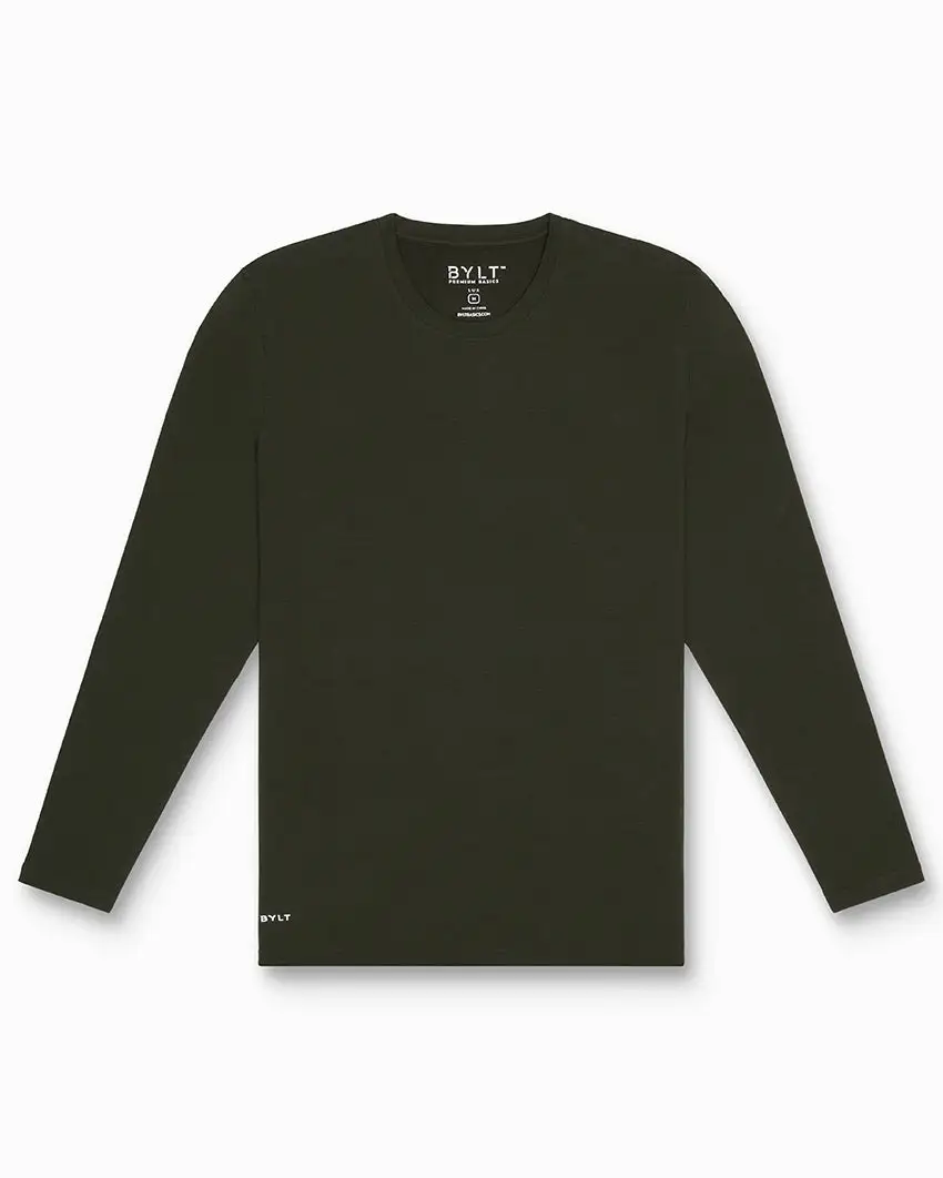 Long Sleeve: Lux Split Hem