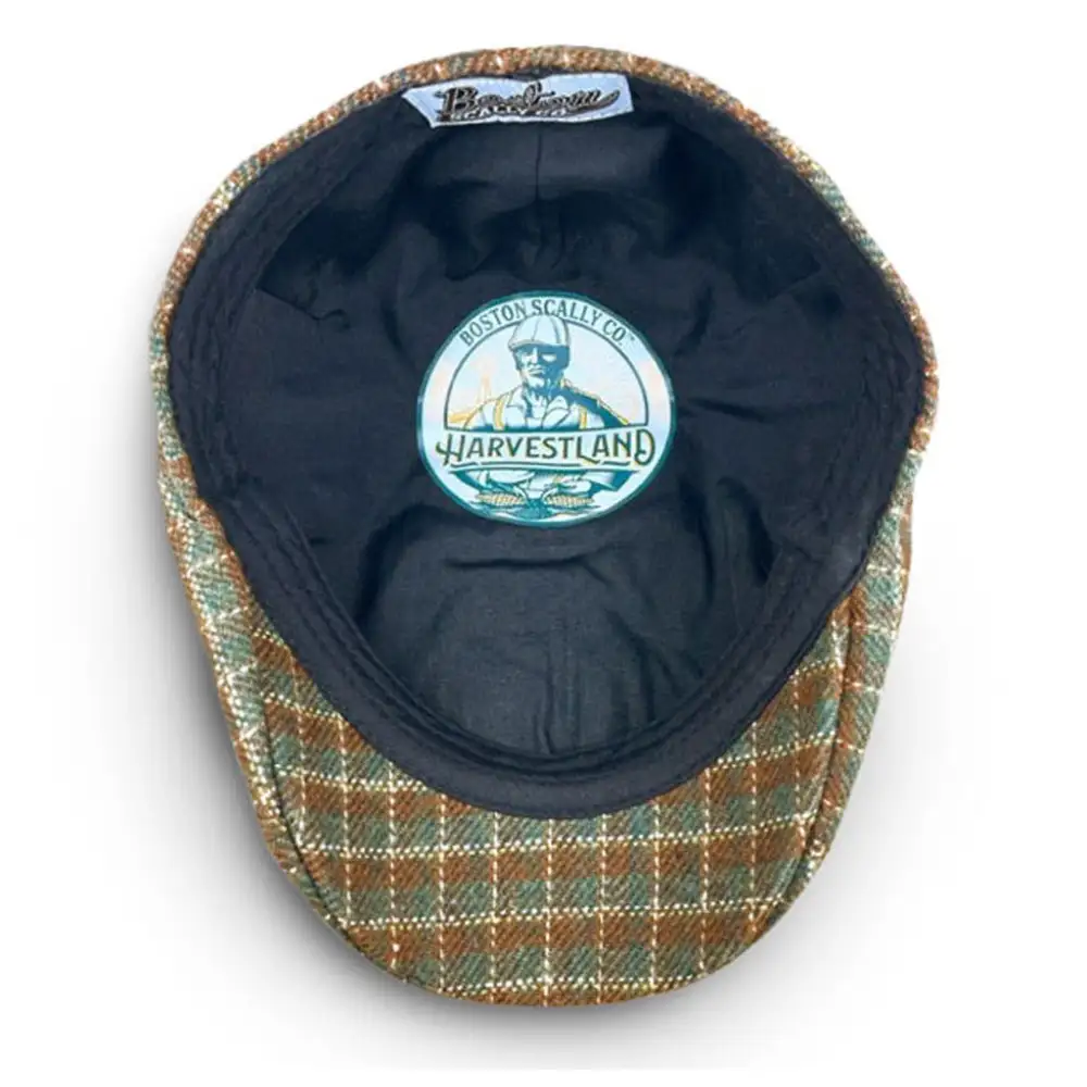 The Harvestland Boston Scally Cap - Plaid