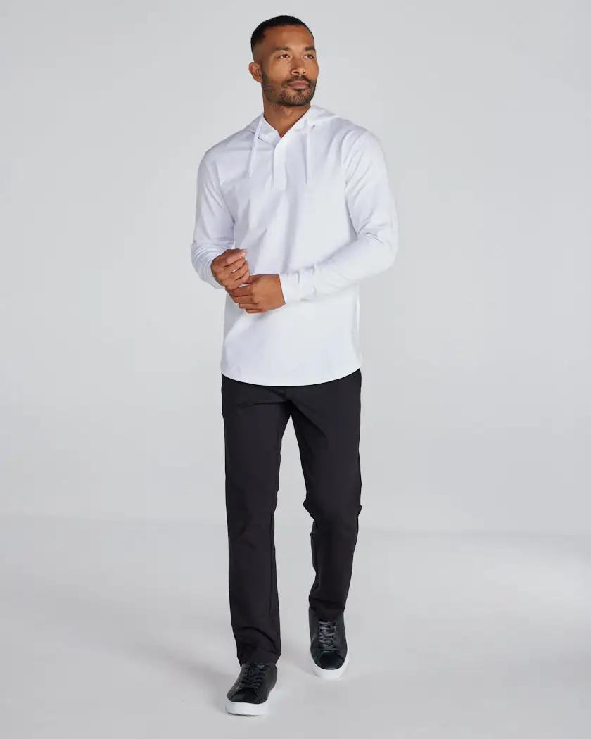 Drop-Cut: Lux Hooded Henley