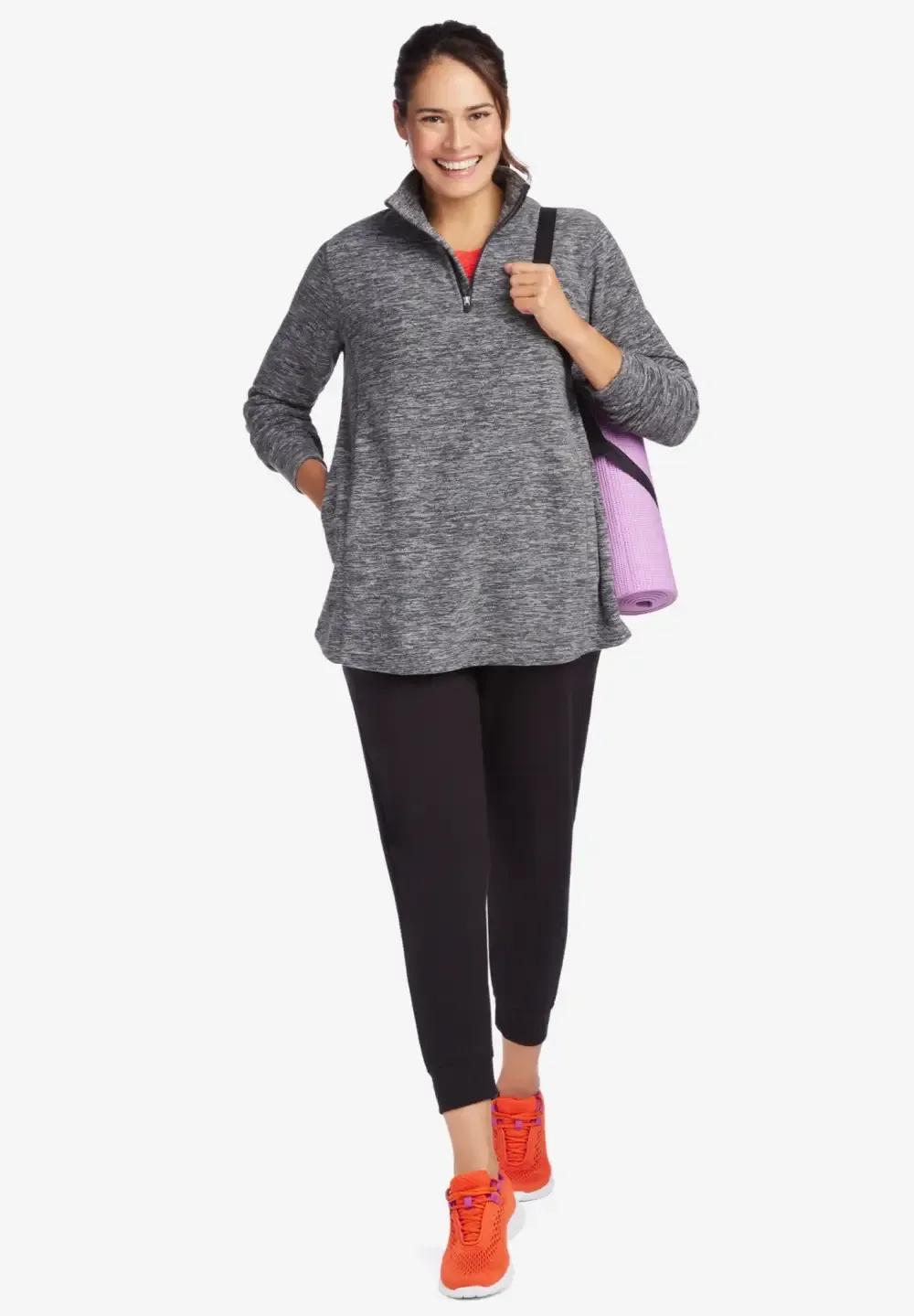Microfleece Quarter-Zip Pullover