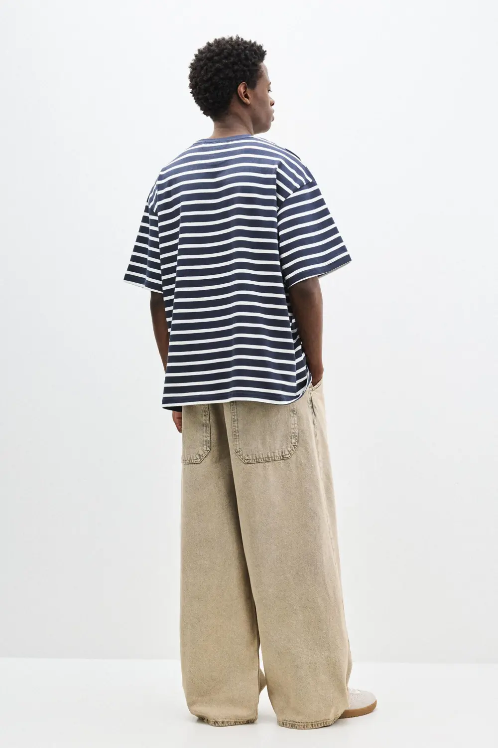 Striped short sleeve T-shirt