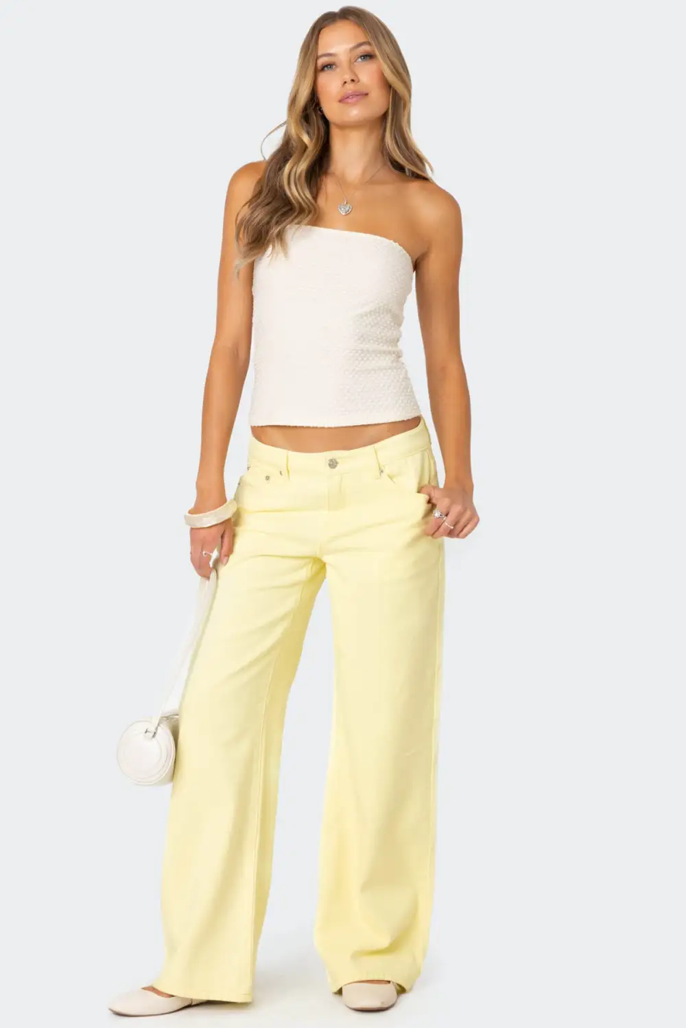 Albina Textured Tube Top