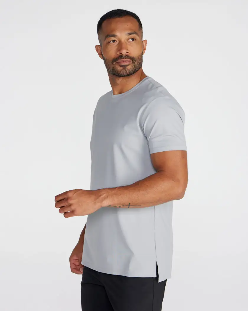 Limitless Short Sleeve Split Hem
