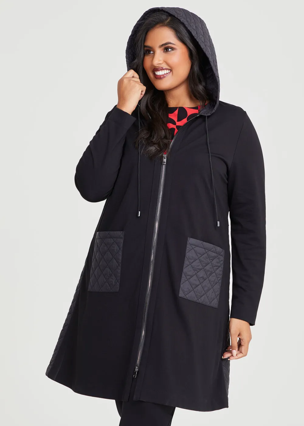 Ponte Quilted Ohara Jacket
