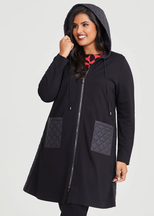 Ponte Quilted Ohara Jacket