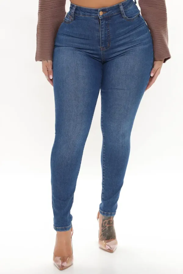 Jessica Skinny Jeans - Medium Blue Wash