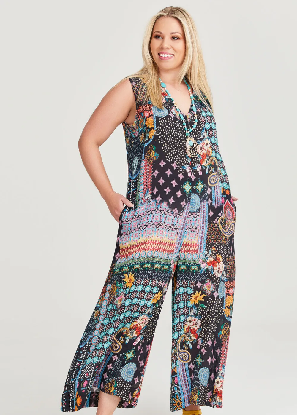 Atlantis Natural Jumpsuit