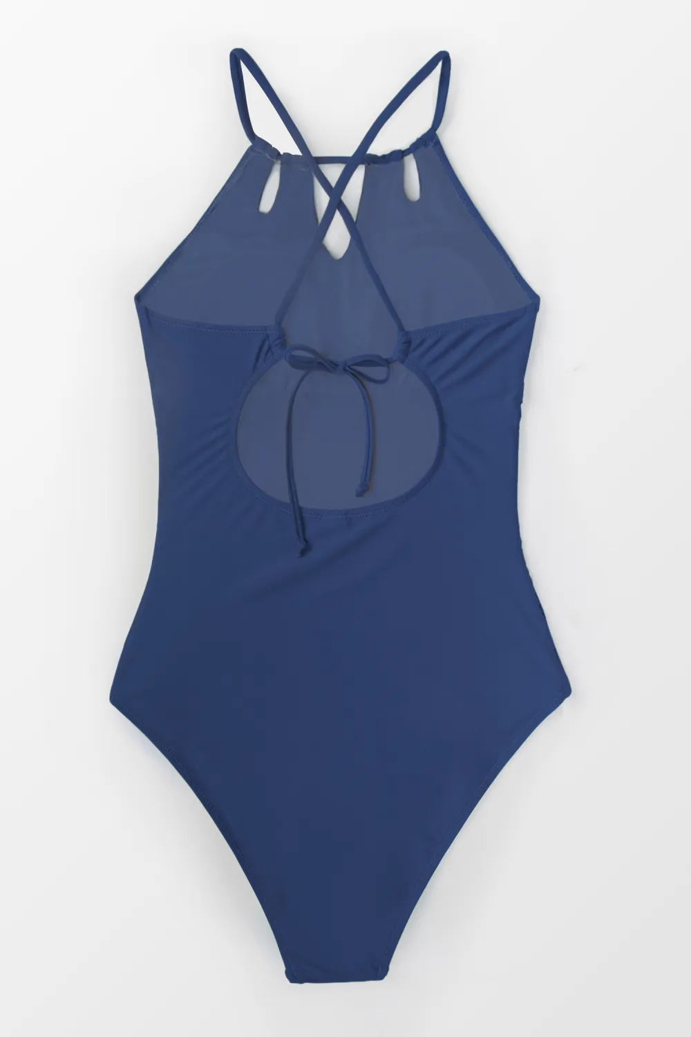 Keyhole Tunnelled One Piece Swimsuit