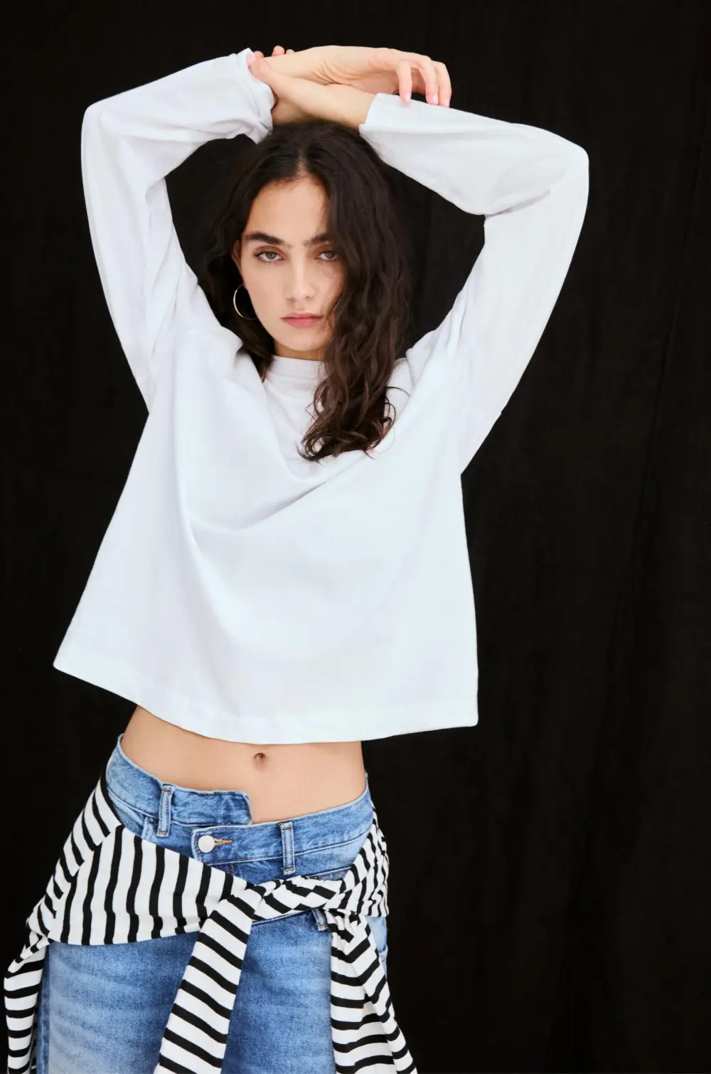 Camiseta manga larga oversize