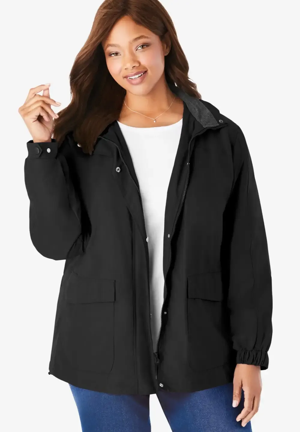 Fleece-Lined Taslon® Jacket