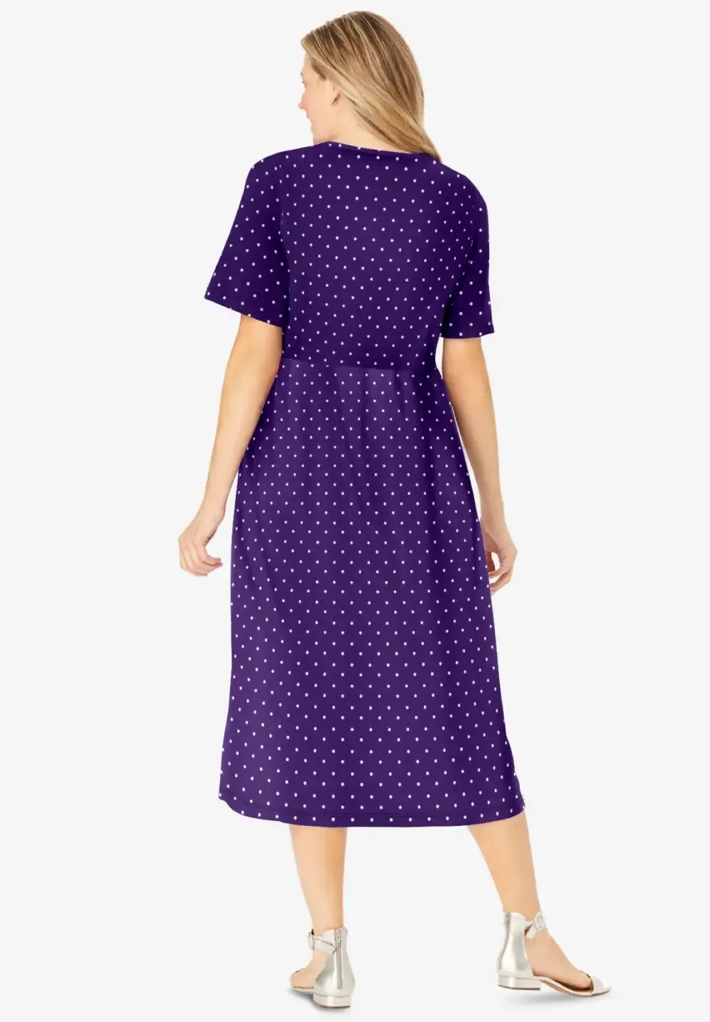 Button-Front Essential Dress
