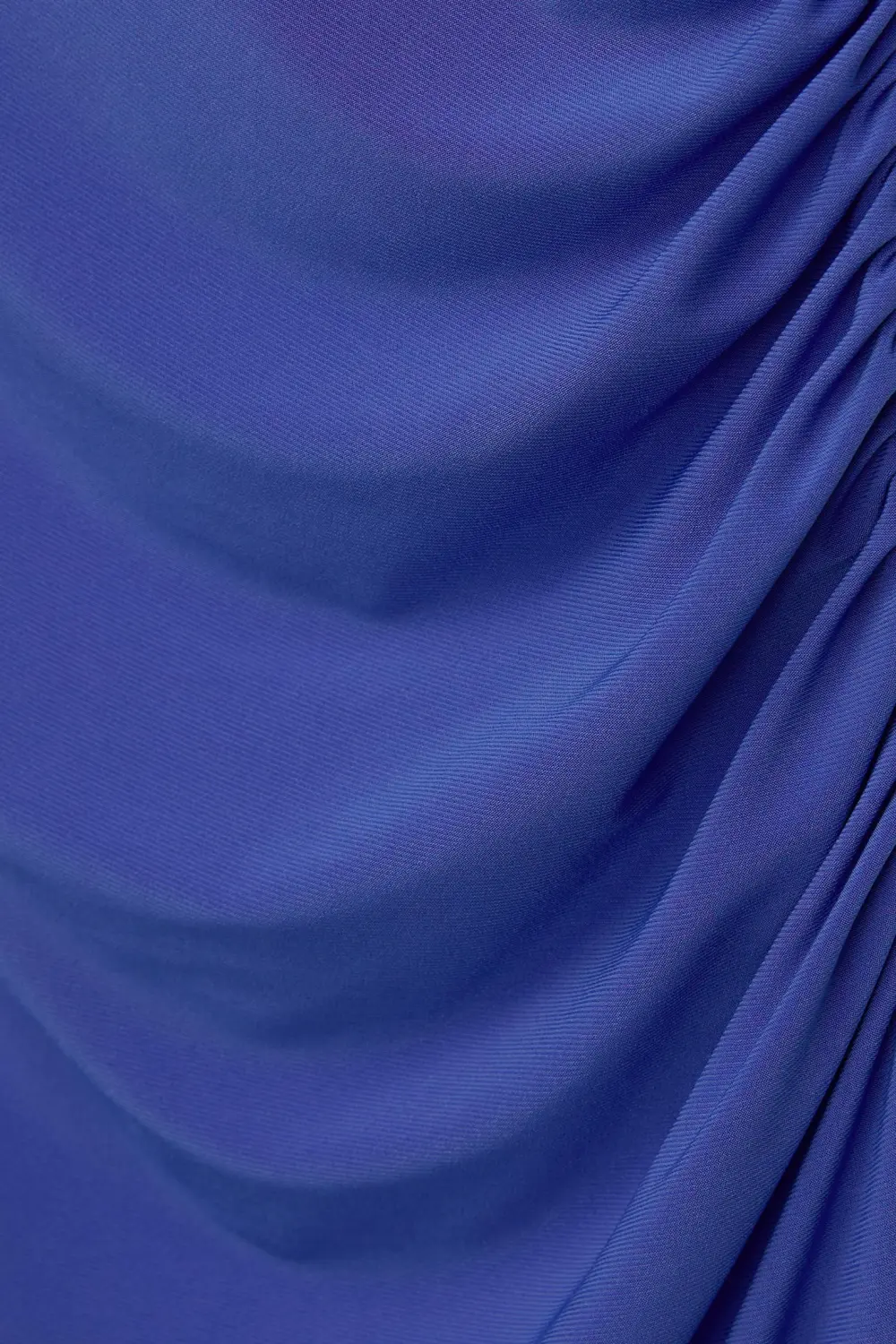 Vestido corto asimétrico nudo