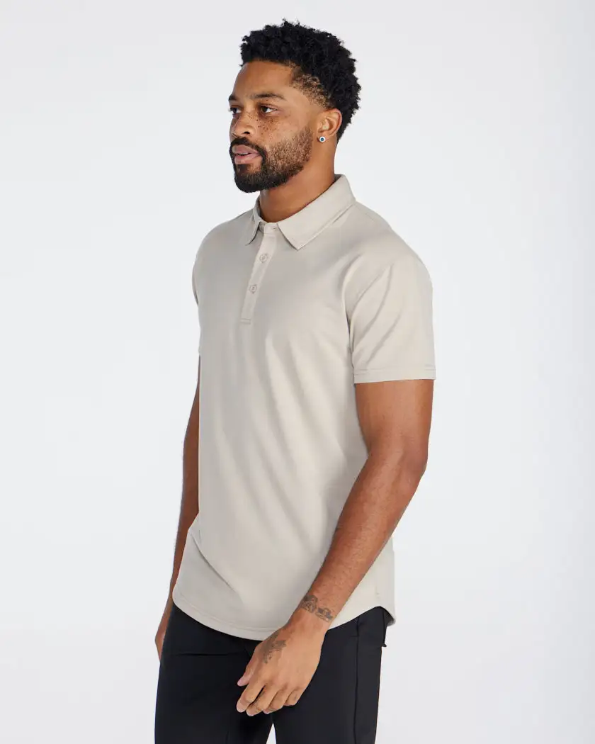 Drop-Cut Polo: Bylt Signature