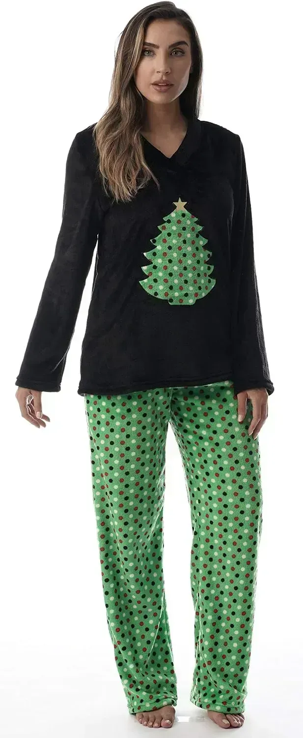 Plush Pajama Sets for Women