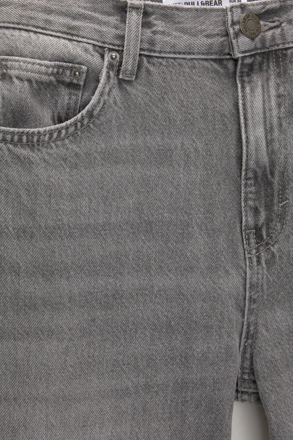 Jeans rectos tiro alto