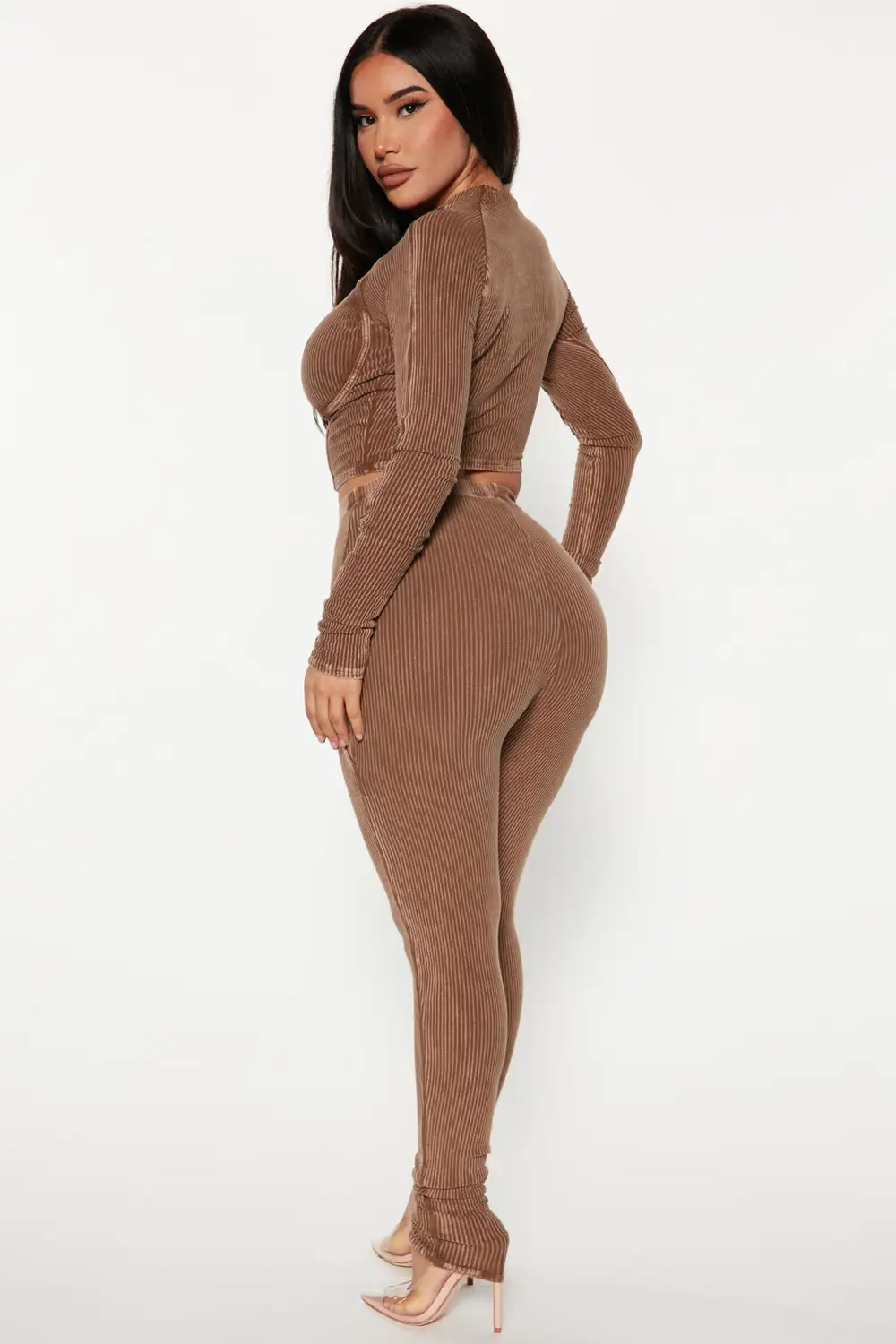 Jaime Legging Set - Brown