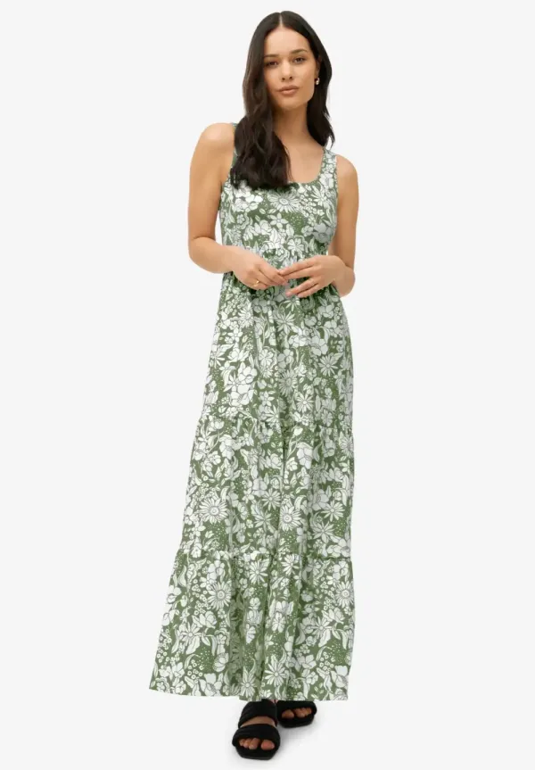 Tiered Maxi Dress