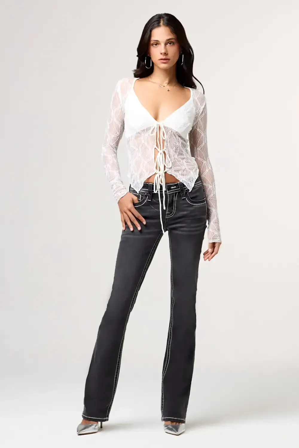 Like A Prayer Bootcut Jeans