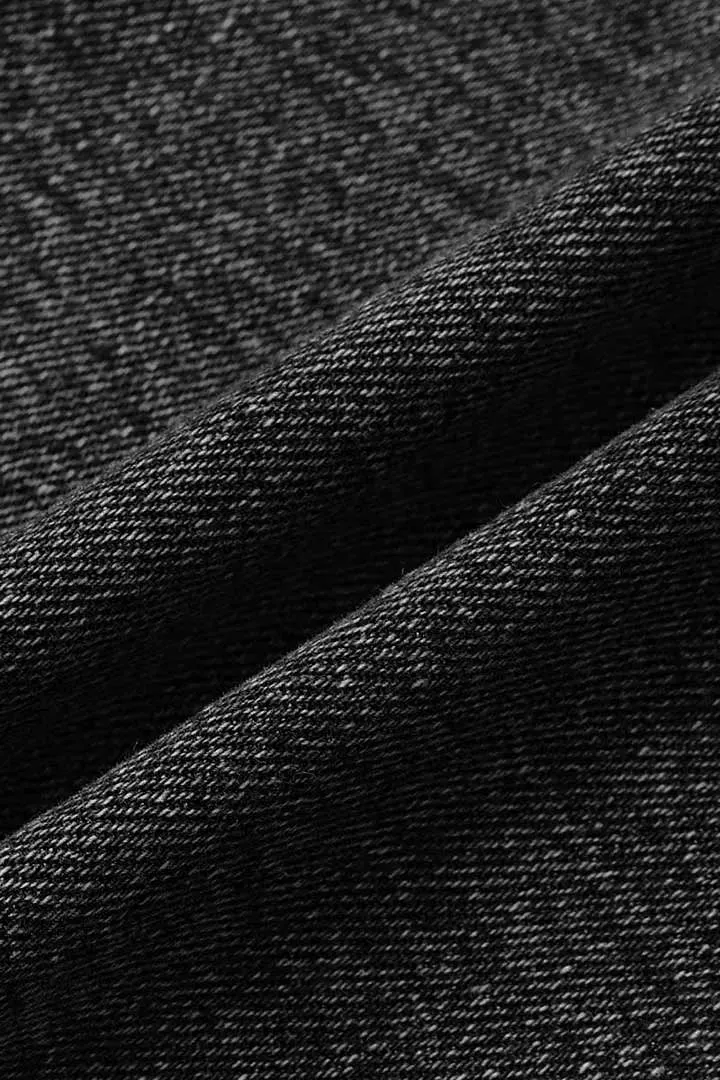 Wash Raw Hem Ripped Mid Rise Barrel Leg Jeans