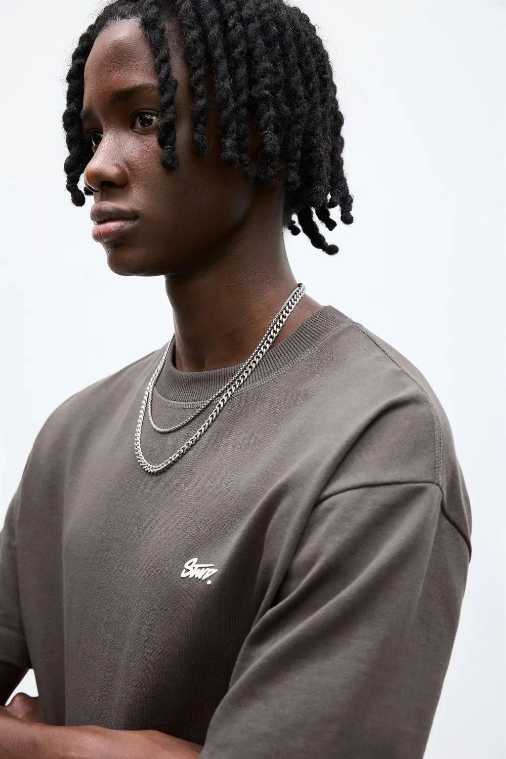 Short sleeve sweatshirt