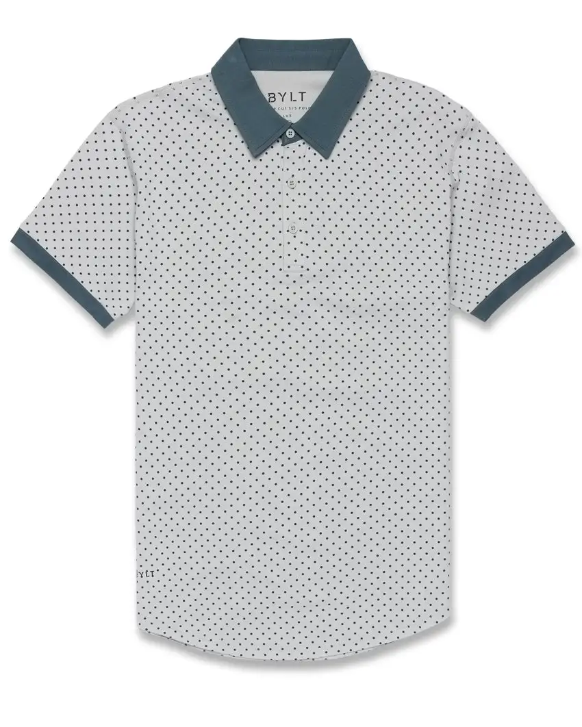 Drop-Cut: Lux Dotted Polo
