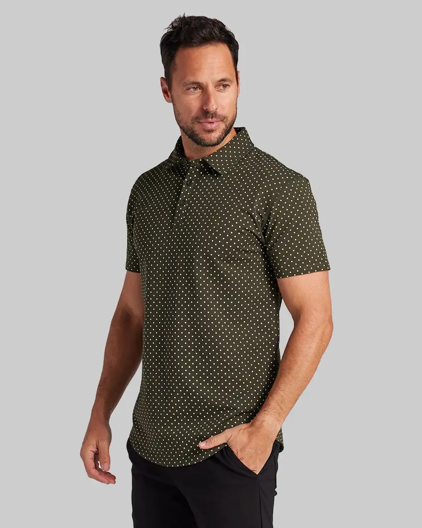 Drop-Cut: Lux Dotted Polo