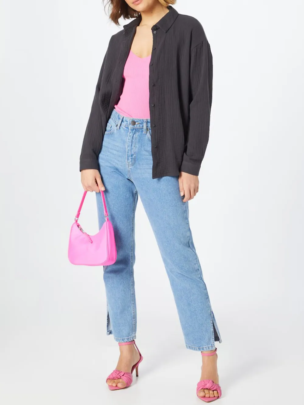 Lapel Long Sleeve Casual Style Blouses