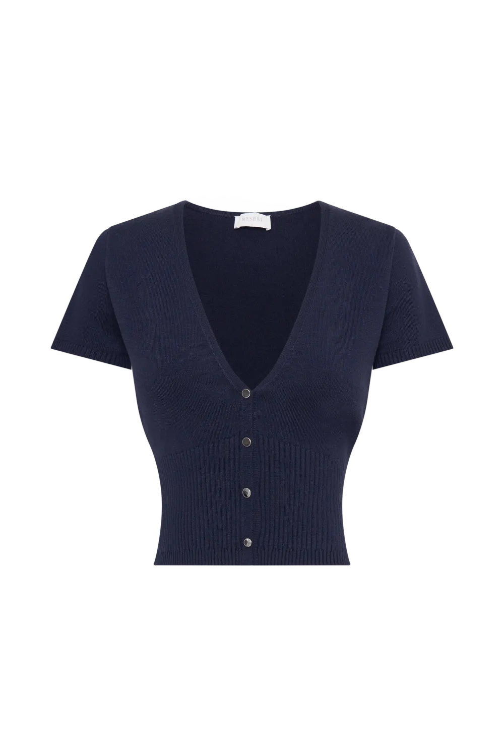 Button Up Knit Top