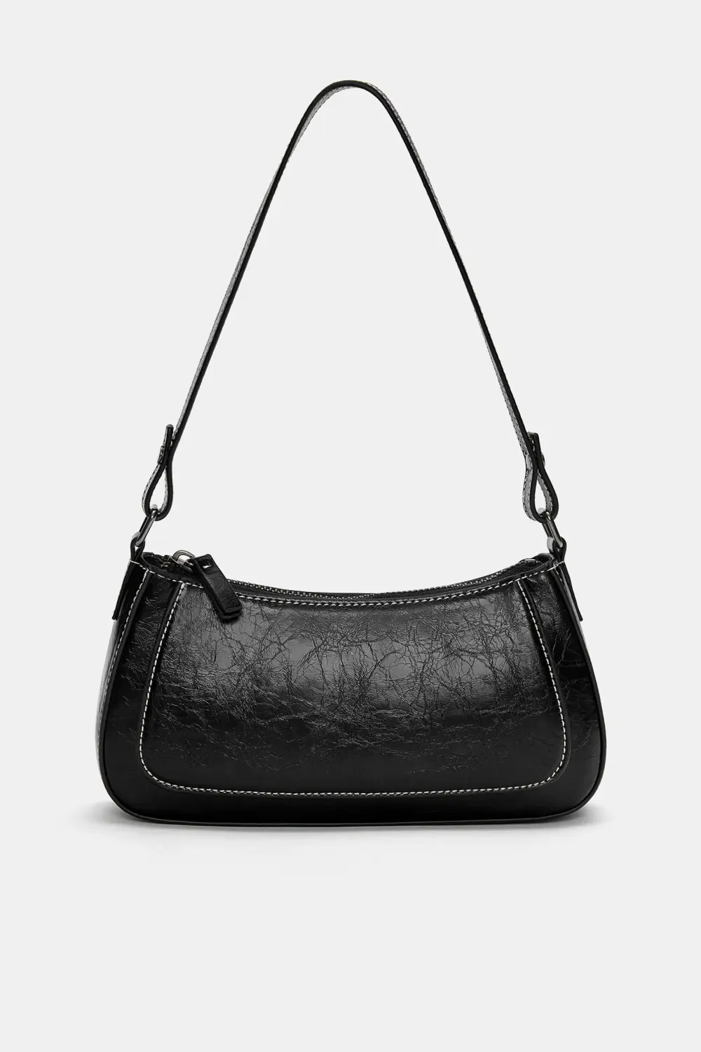 Bolso de hombro costuras