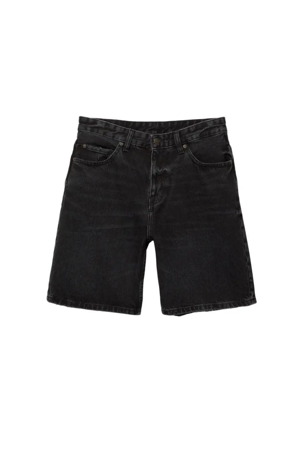 Standard denim Bermuda shorts
