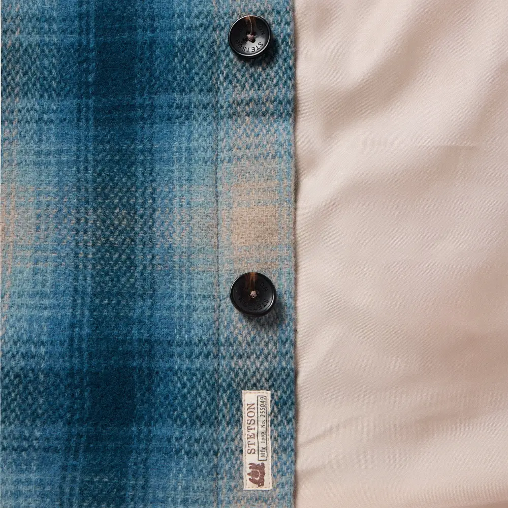 Wool Plaid Shirt Jacket