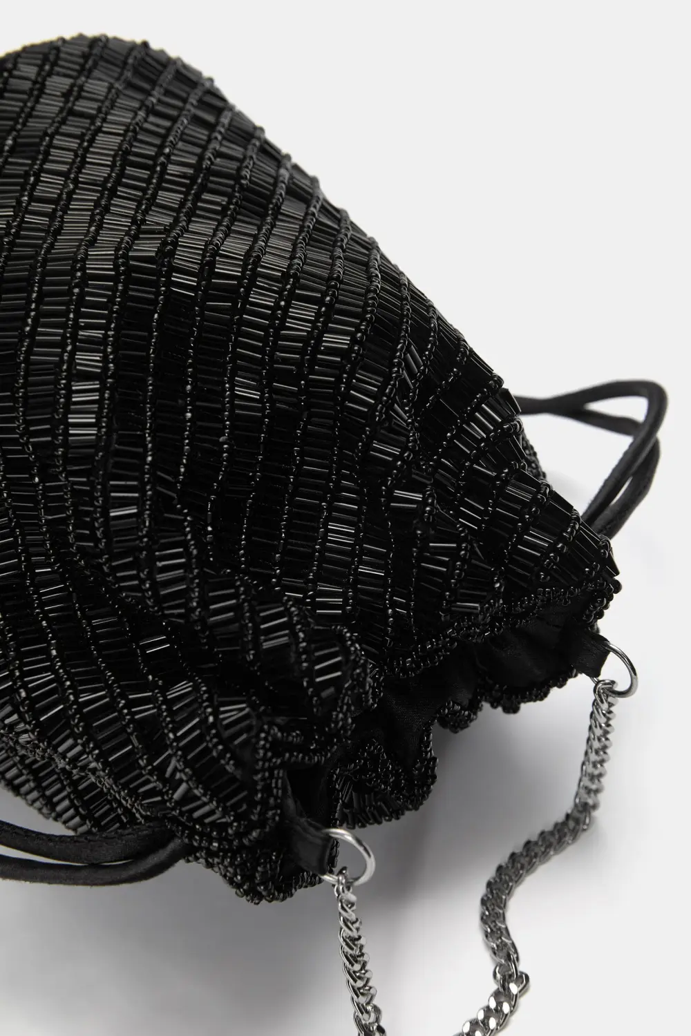 Bolso bombonera abalorios