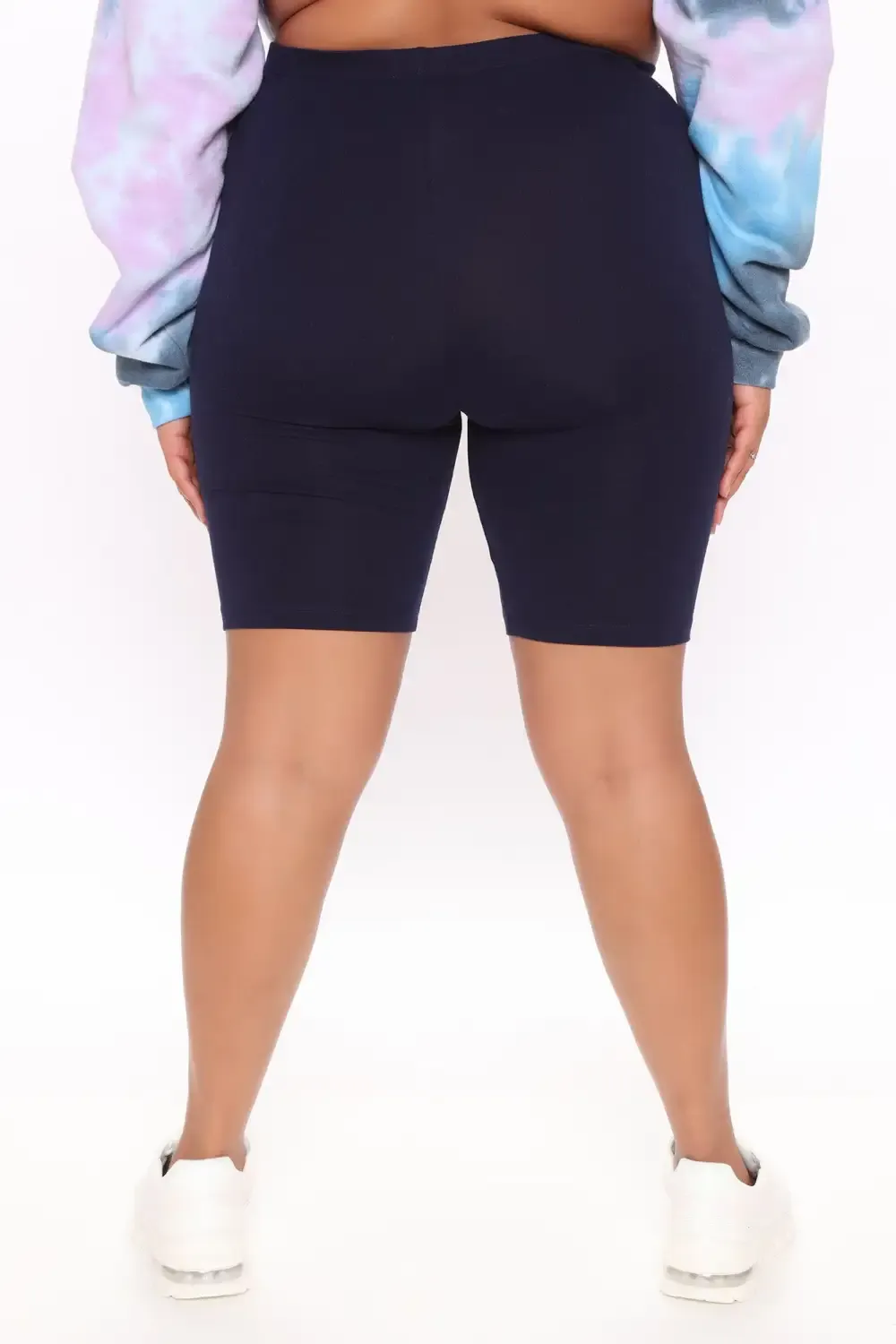 Natalee Biker Shorts - Navy