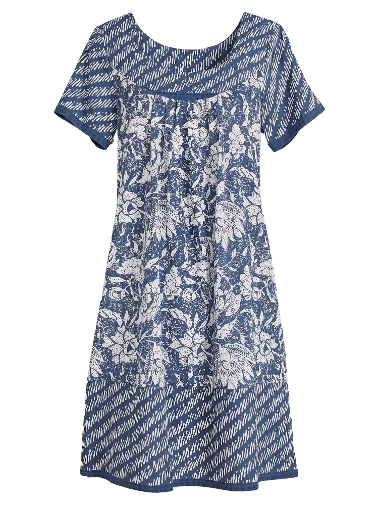 Two-Tone Short Muumuu