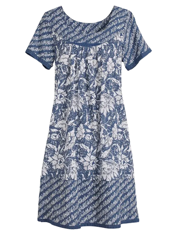 Two-Tone Short Muumuu