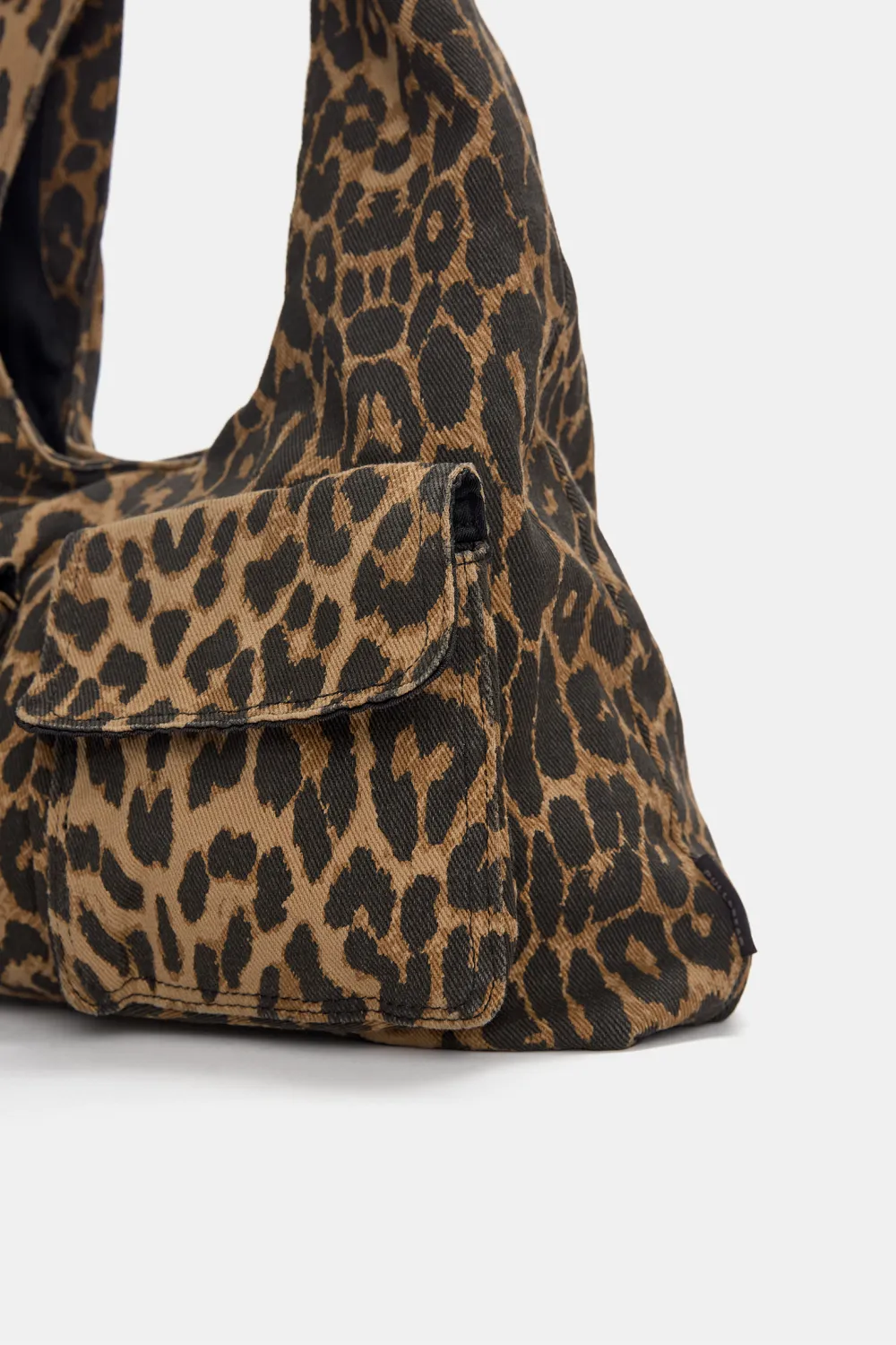 Bolso de hombro leopardo
