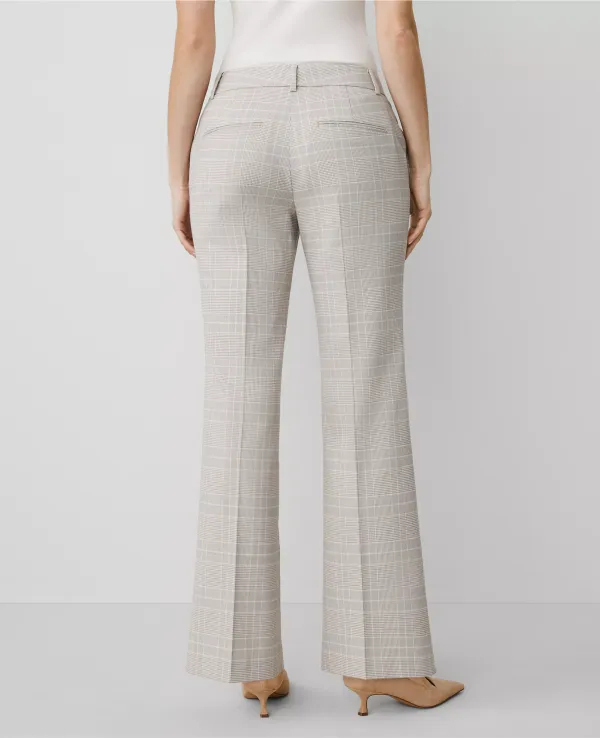 The Jayne Trouser Pant in Plaid ??Curvy Fit