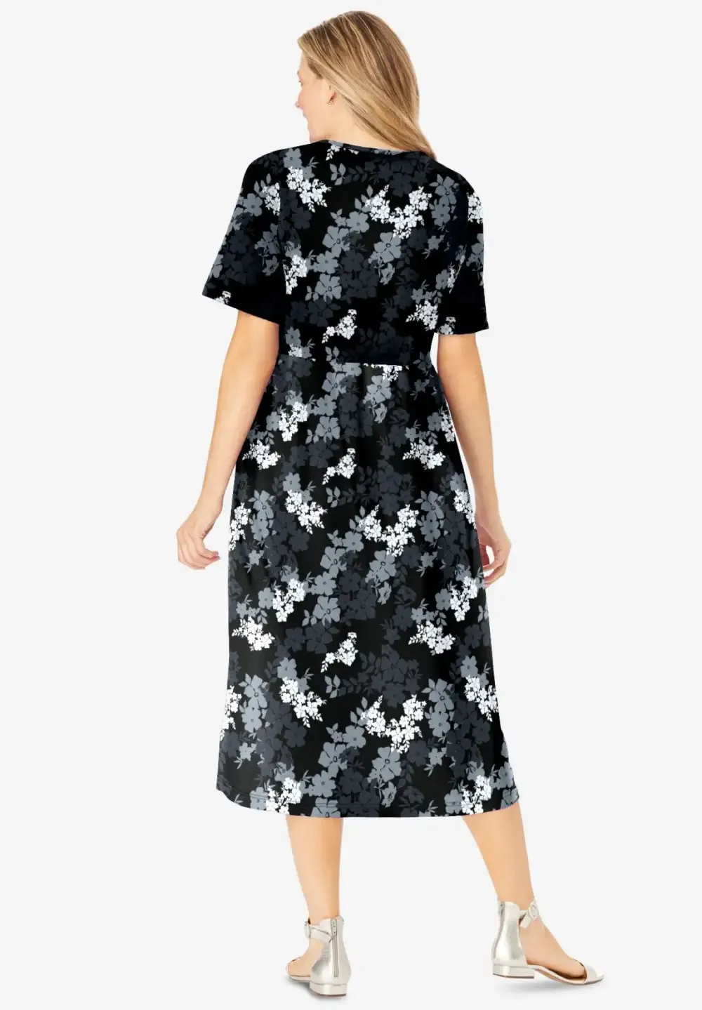 Button-Front Essential Dress
