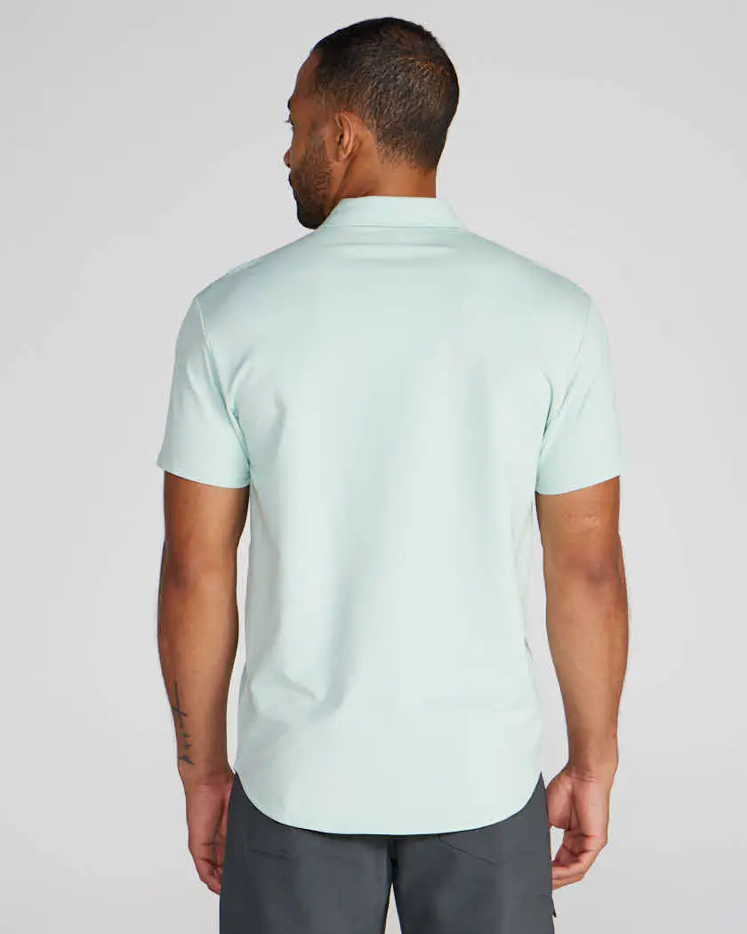 Lux Short Sleeve Button Down