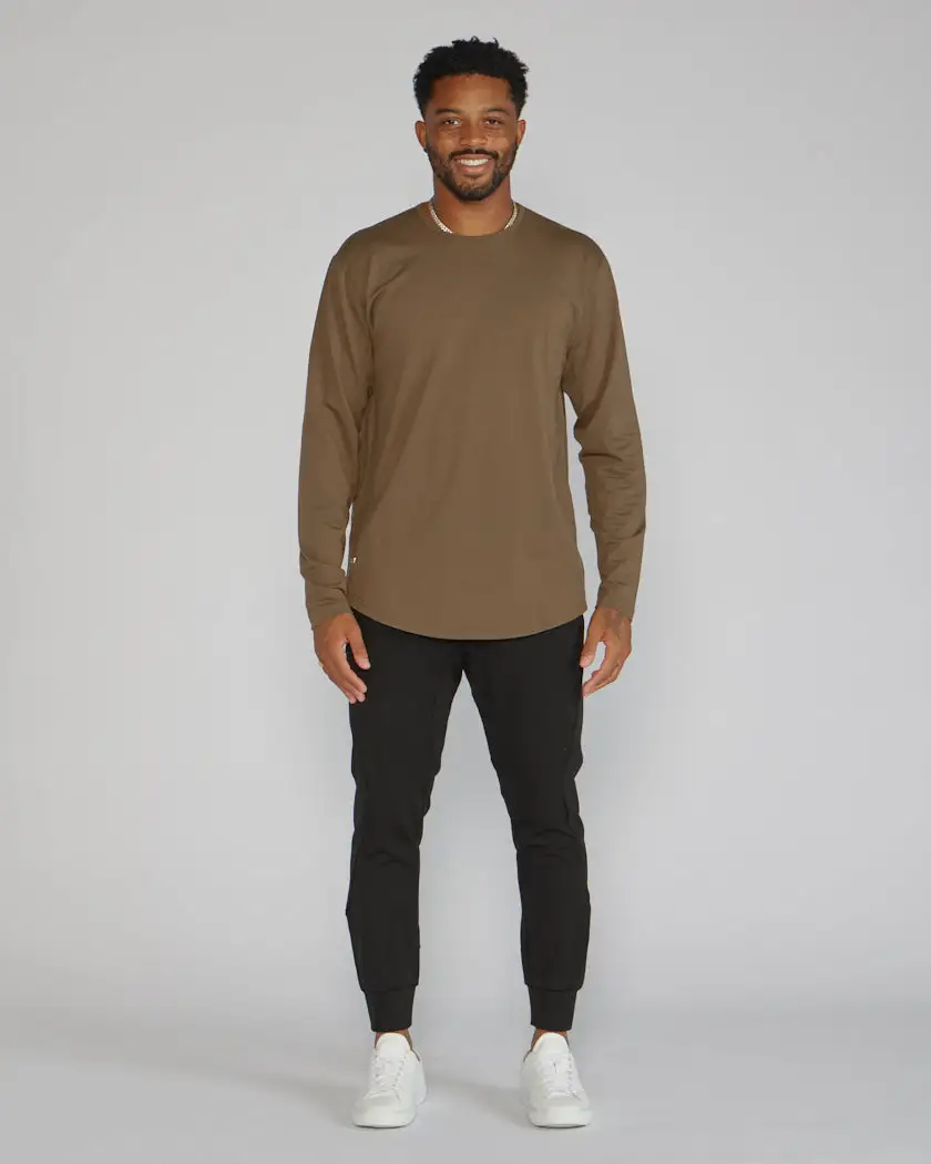 Drop-Cut Long Sleeve: Bylt Signature