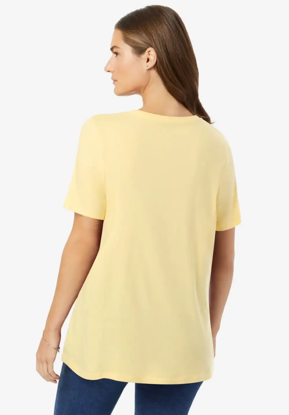 Perfect Short-Sleeve Crewneck Tee