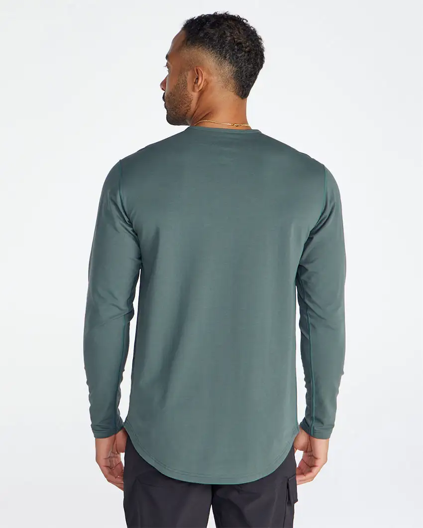 Drop-Cut Long Sleeve: Lux
