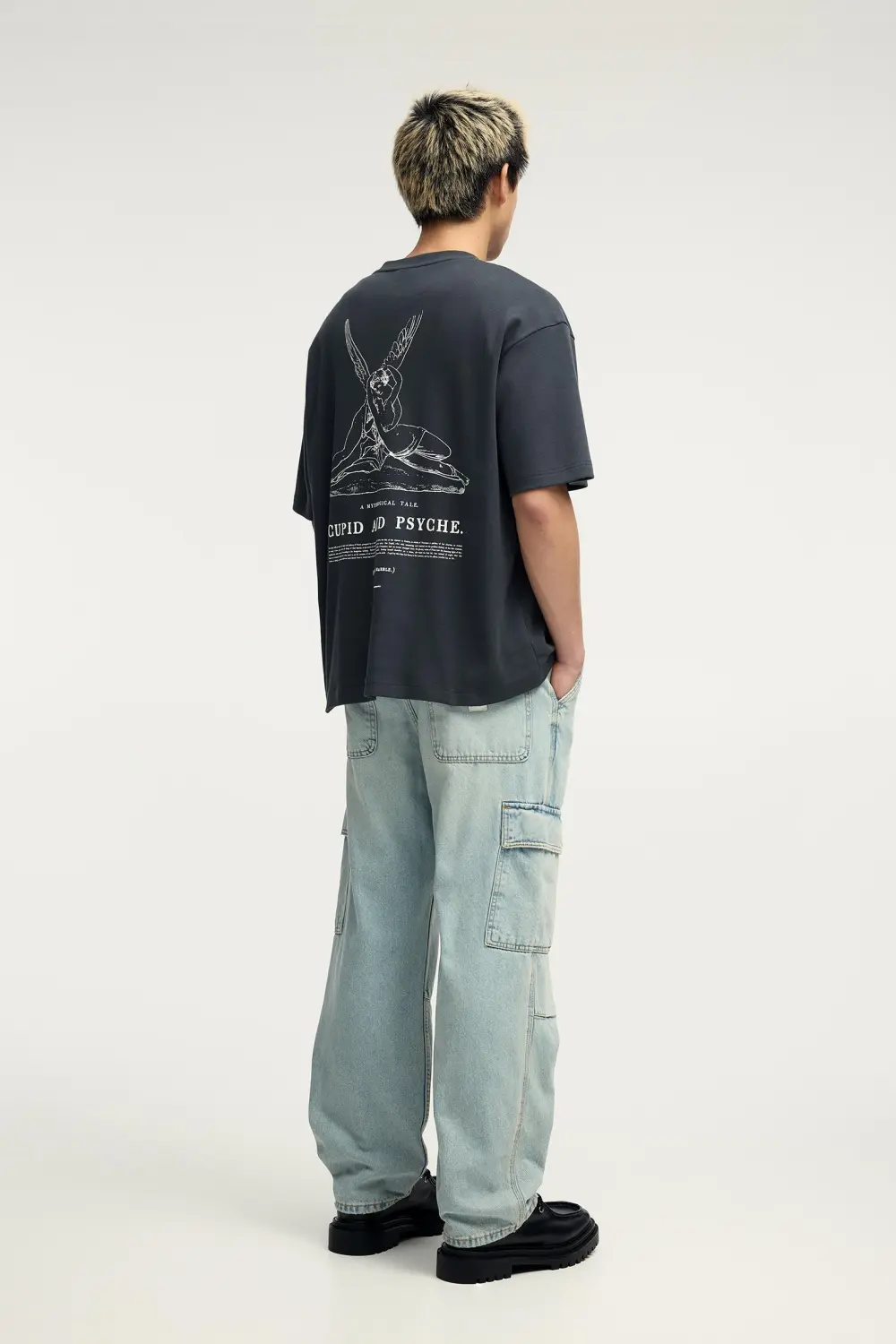 Cupid and Psyche short sleeve sweatshirt
